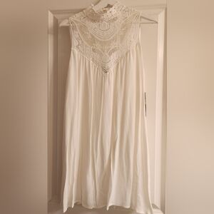 NWT Lulus white lace dress